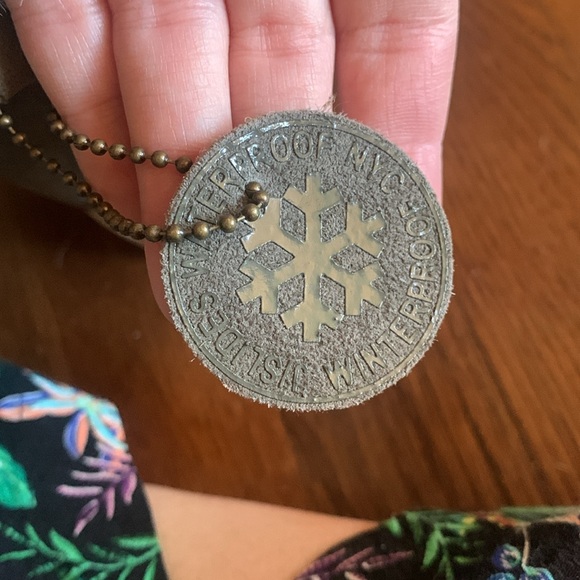 J/Slides NYC Sean Leather Platform Olive Green Fur Trimmed Boot - Picture 6 of 6